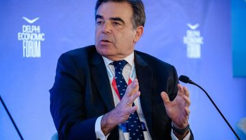 Delphi Economic Forum XI &ndash; &Sigma;&chi;&omicron;&iota;&nu;ά&sigmaf;: &laquo;&Delta;&epsilon;&nu; &kappa;&iota;&nu;&delta;&upsilon;&nu;&epsilon;ύ&omicron;&upsilon;&nu; &omicron;&iota; &epsilon;&pi;&iota;&delta;&omicron;&tau;ή&sigma;&epsilon;&iota;&sigmaf;&raquo; &ndash; &Tau;&alpha; &tau;&rho;ί&alpha; &laquo;&epsilon;&rho;&gamma;&omicron;&tau;ά&xi;&iota;&alpha;&raquo;