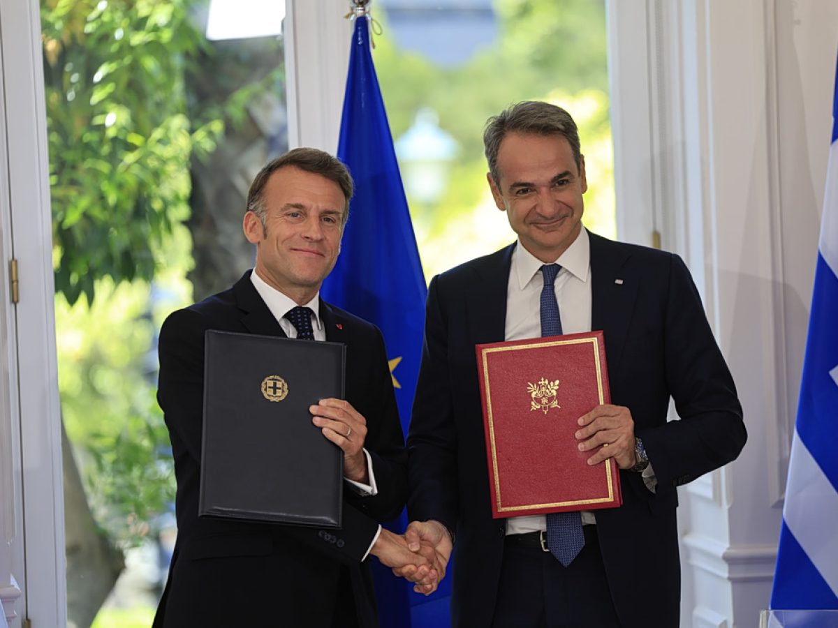 H σημασία των συμφωνιών που υπεγράφησαν μεταξύ Ελλάδας και Γαλλίας