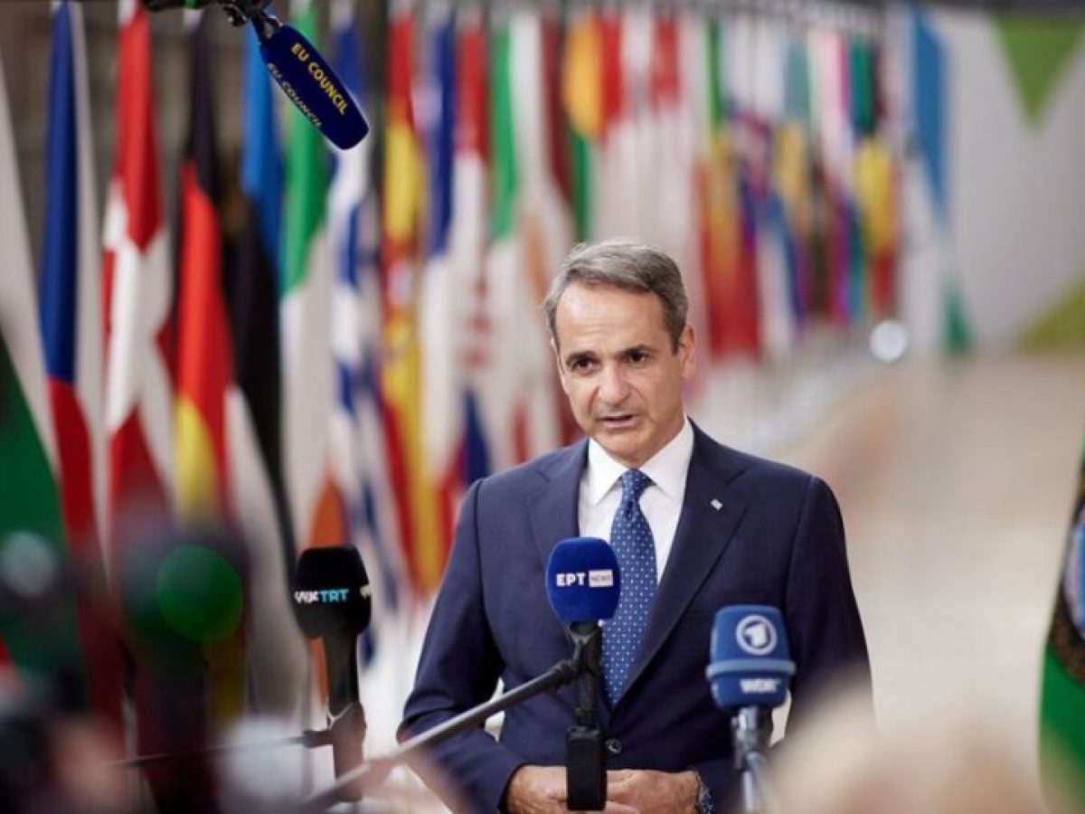 O Μητσοτάκης συνυπογράφει την κοινή δήλωση των ηγετών της Ευρώπης και του Καναδά για τον τερματισμό του πολέμου