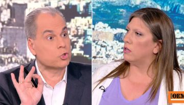 Χαμός με Στραβελάκη και Κωνσταντοπούλου: «Είμαι 40 χρόνια δημοσιογράφος, γιατί με στοχοποιείτε» – «Η εκπομπή είναι τσιφλί