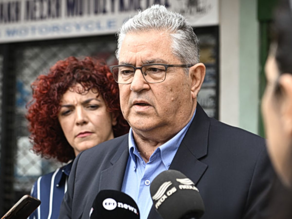 Δ. Κουτσούμπας από τη Λέσβο: Αυτό που ζουν οι κτηνοτρόφοι είναι έγκλημα