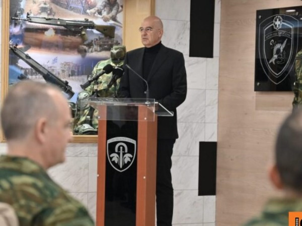 Δένδιας από Ξάνθη: Να γίνεται αντιληπτό τι προσφέρουν οι Ένοπλες Δυνάμεις της πατρίδας μας στη χώρα