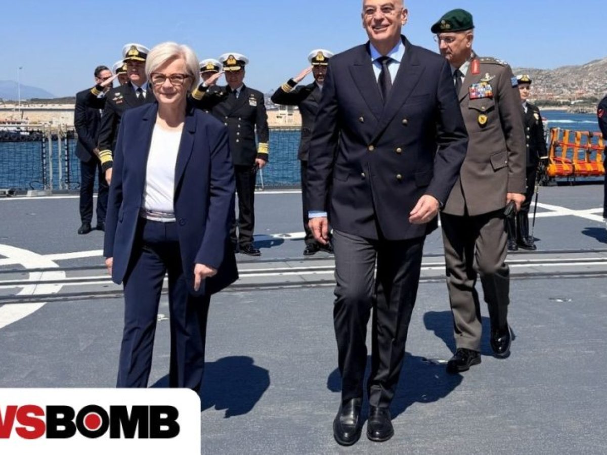 Δένδιας – Βοτρέν: Συζητήσαμε τρόπους περαιτέρω σύσφιγξης των άριστων αμυντικών μας διμερών σχέσεων