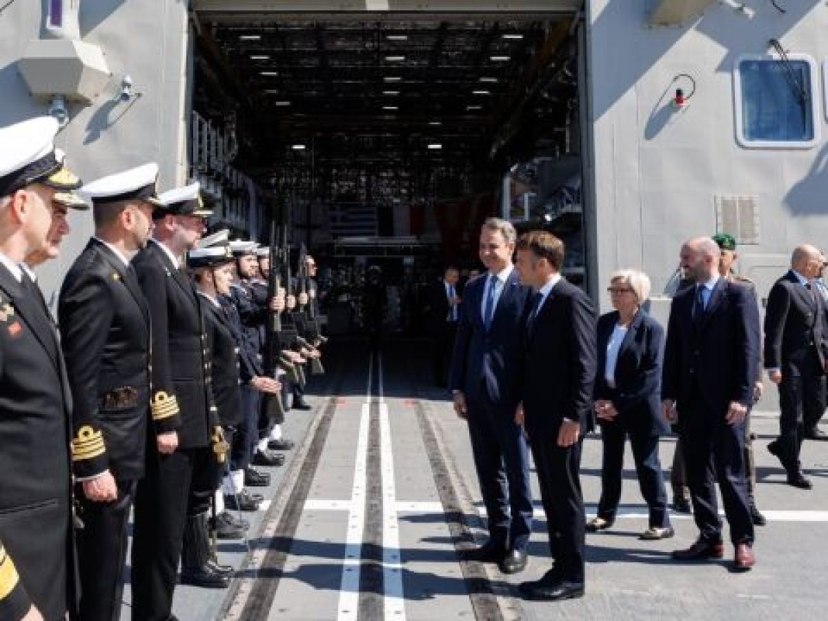Μακρόν: Ευχήθηκε ούριο άνεμο και καλές θάλασσες στη φρεγάτα “Κίμων” –  Η ανάρτηση του Γάλλου προέδρο
