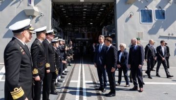 Μακρόν: Ευχήθηκε ούριο άνεμο και καλές θάλασσες στη φρεγάτα “Κίμων” –  Η ανάρτηση του Γάλλου προέδρο