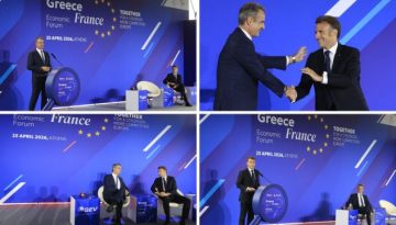 Μητσοτάκης και Μακρόν από το Ελληνογαλλικό Επιχειρηματικό Forum: “Πίσω από τις συμφωνίες υπάρχουν σχέσεις