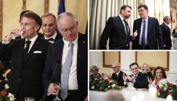 Προεδρικό Μέγαρο: Τα “κλικ” από το δείπνο προς τιμήν του Εμανουέλ και της Μπριζίτ Μακρόν – Ποιοι έδω