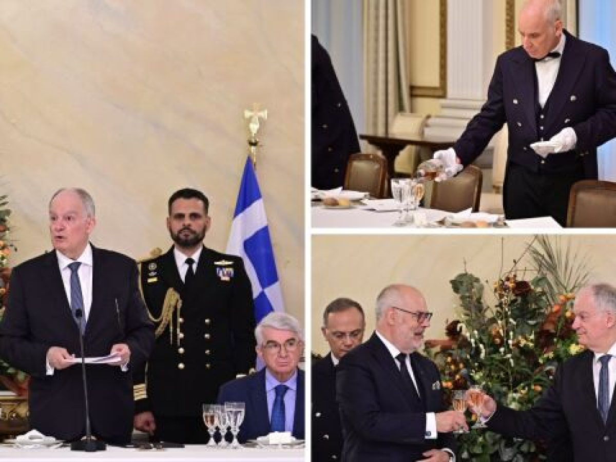 Τασούλας: Δείπνο στο Προεδρικό Μέγαρο προς τιμήν του προέδρου της Εσθονίας Άλαρ Κάρις – Οι δύο χώρες “ενσ