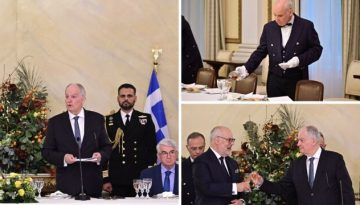 Τασούλας: Δείπνο στο Προεδρικό Μέγαρο προς τιμήν του προέδρου της Εσθονίας Άλαρ Κάρις – Οι δύο χώρες “ενσ