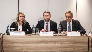 Ανδρουλάκης: “Εύρυθμη λειτουργία του τραπεζικού συστήματος προς όφελος της κοινωνίας” (Εικόνες)