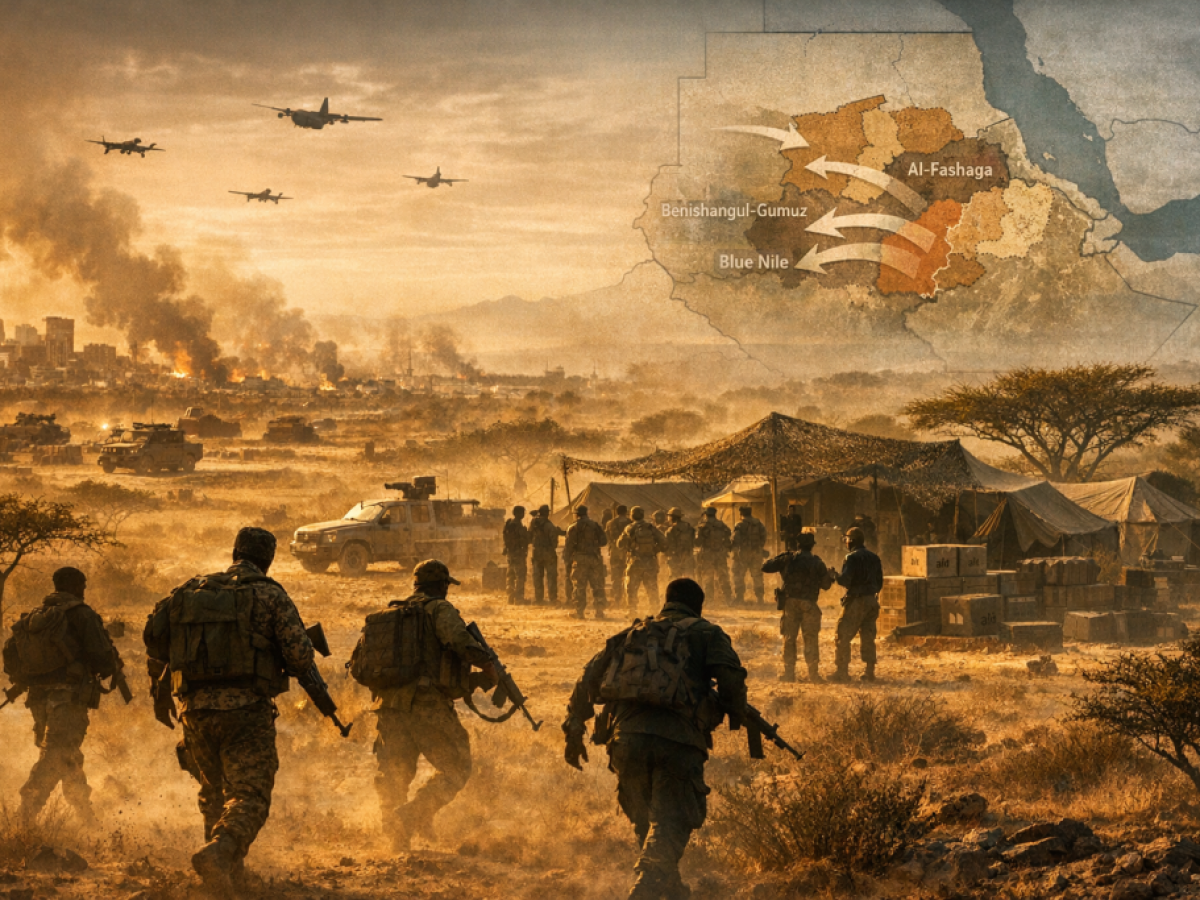 Η Αιθιοπία έχει εμπλακεί στον πόλεμο του Σουδάν