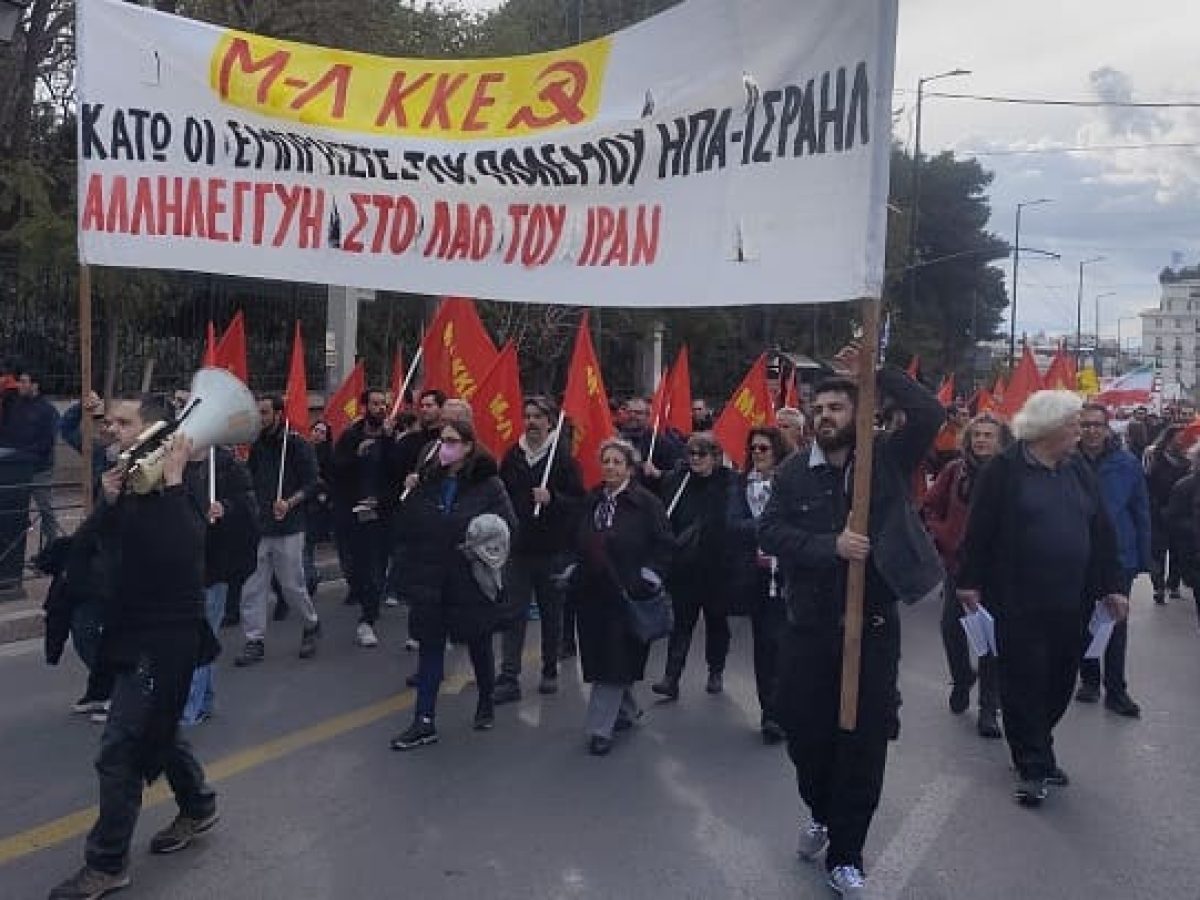 Επικίνδυνη κυβερνητική πολιτική βαθύτερης εμπλοκής της Ελλάδας στον πόλεμο
