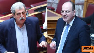 Καβγάς Πολάκη και Λαζαρίδη στη Βουλή: «Σκασμός τώρα μιλάω εγώ» – «Είστε σαπίλα, είχατε διπλά βιβλία για τα μαύρα»