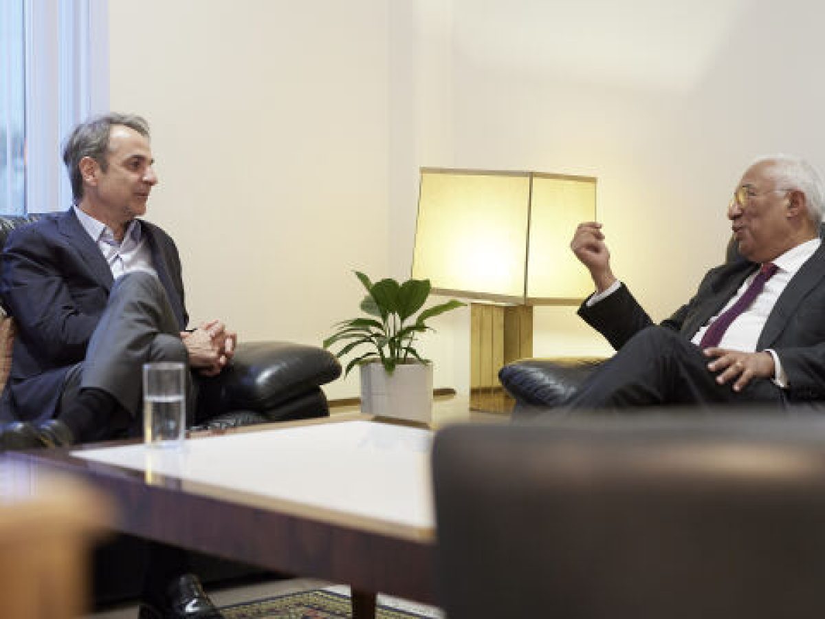 Κυριάκος Μητσοτάκης και Αντόνιο Κόστα συζήτησαν για τις τελευταίες εξελίξεις στη Μέση Ανατολή