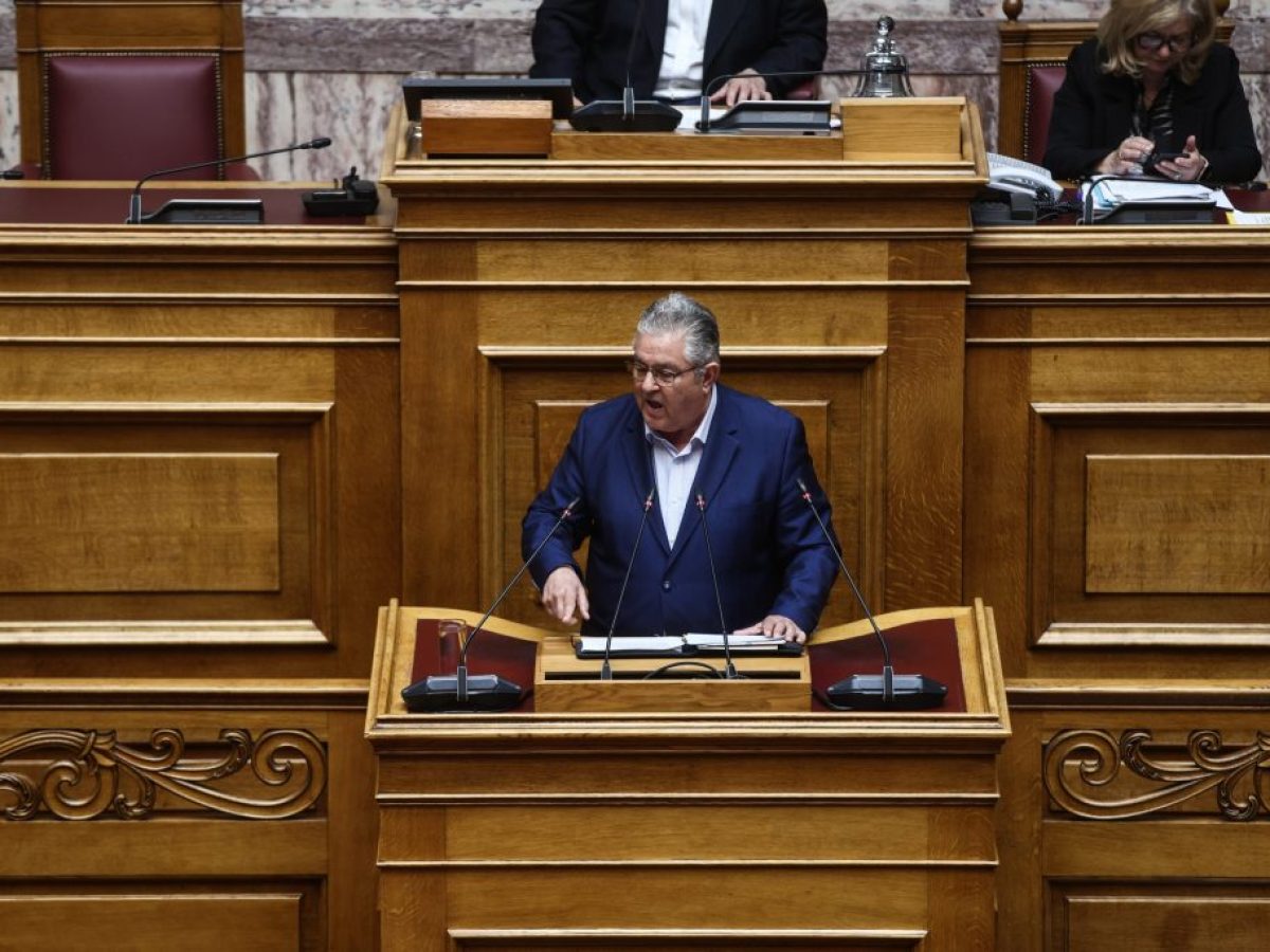 Κουτσούμπας: «Χρειάζεται σύγκρουση με το σάπιο αστικό κράτος και την ΕΕ της διαφθοράς που έχουν στο DNA τους τα σκάνδαλα»