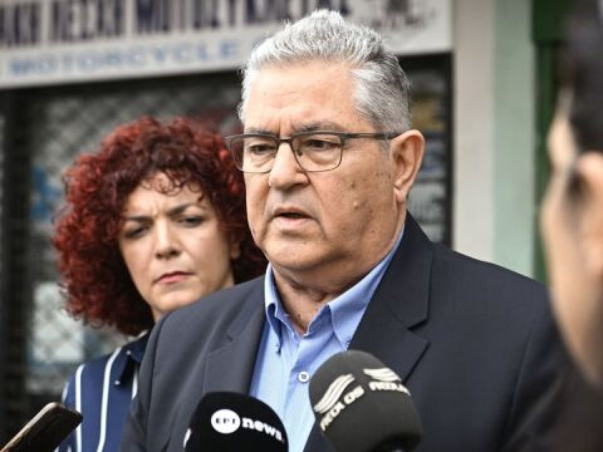 Κουτσούμπας: Υποχρέωση όλων των κομμάτων να σταθούν στο πλευρό του λαού της Λέσβου