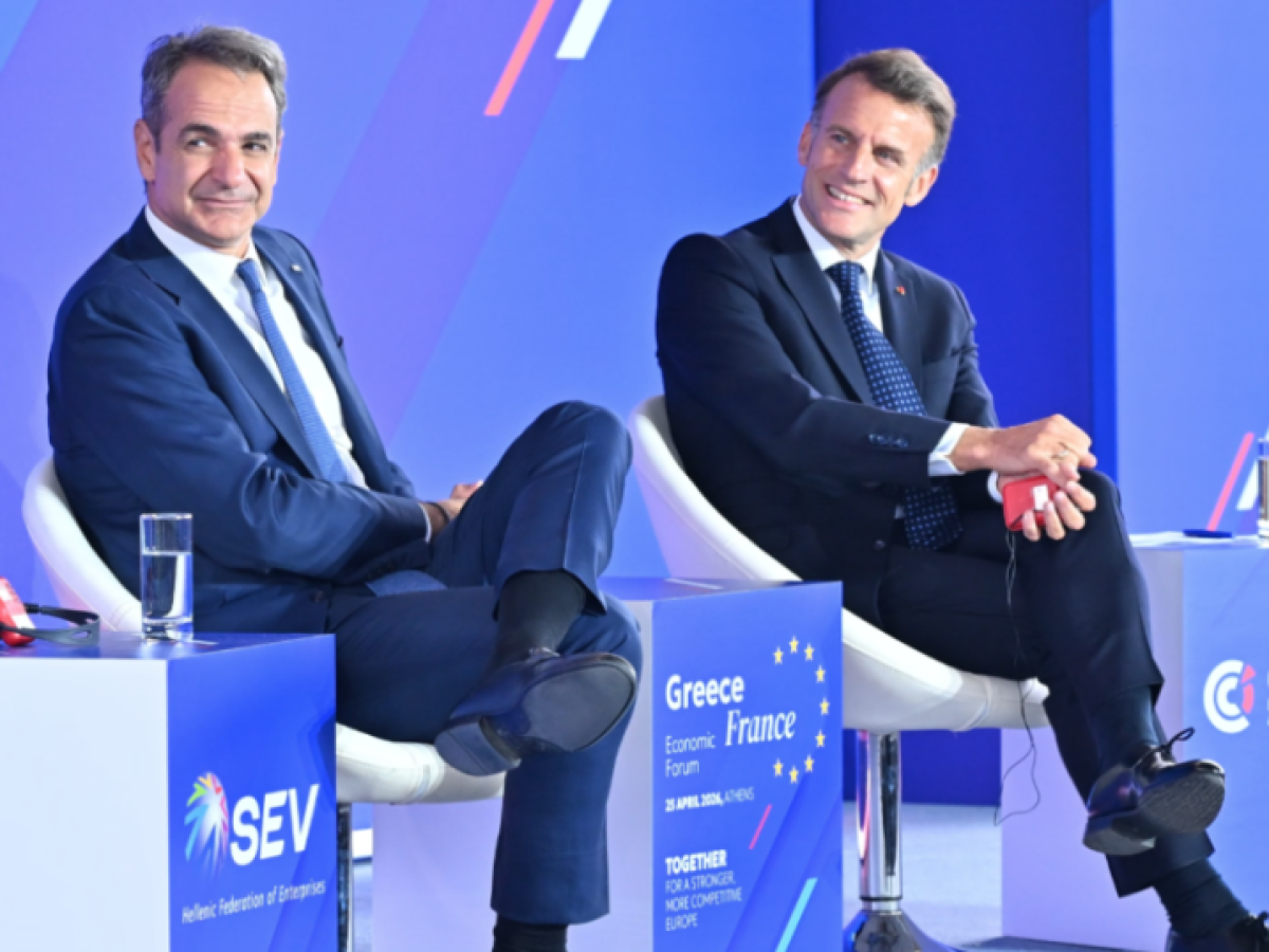 Μακρόν στο Ελληνογαλλικό επιχειρηματικό φόρουμ: Μοντέλο οικονομικής προόδου η Ελλάδα, η Γαλλία θα επενδύσει περισσότερα