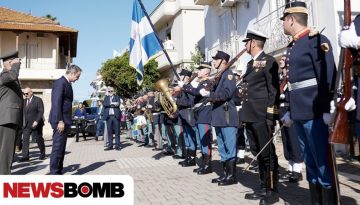 Μητσοτάκης από Μεσολόγγι: Σήμερα είμαστε κυρίαρχο κράτος, παρόντες όπου μας χρειάζεται ο ελληνισμός