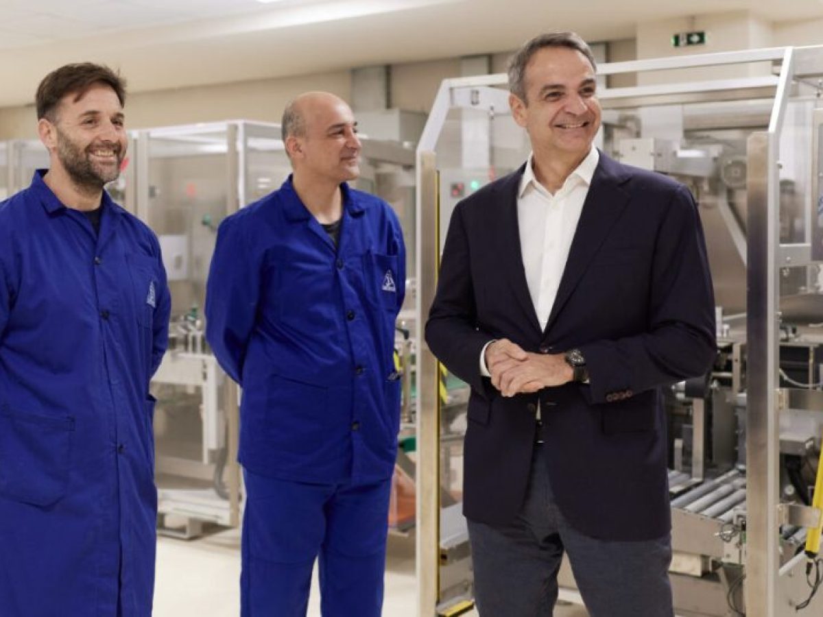 Μητσοτάκης από το νέο hub φαρμάκου στην Τρίπολη: «Επενδύσεις που κάποτε έμοιαζαν επιστημονική φαντασία»