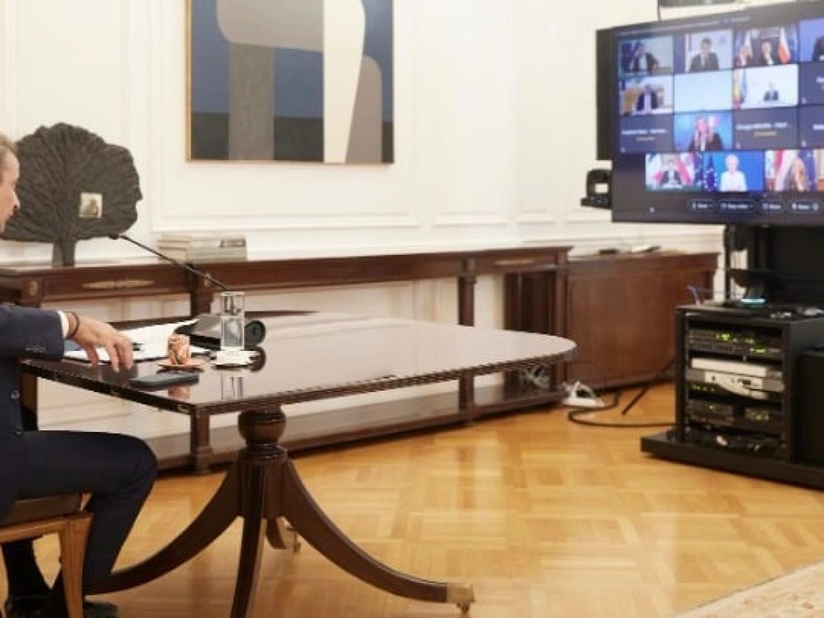 Μητσοτάκης σε τηλεδιάσκεψη ευρωπαίων ηγετών: Ανάγκη για κοινό όριο ηλικίας στα social media