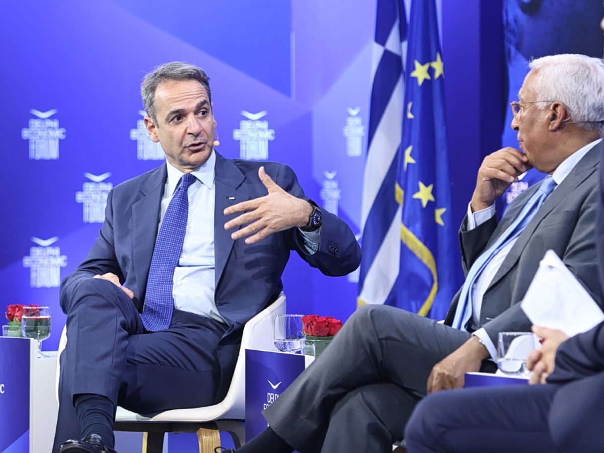 Μητσοτάκης στο Φόρουμ των Δελφών για Μέση Ανατολή: «Χρειαζόμαστε plan b αν η κρίση παραταθεί»