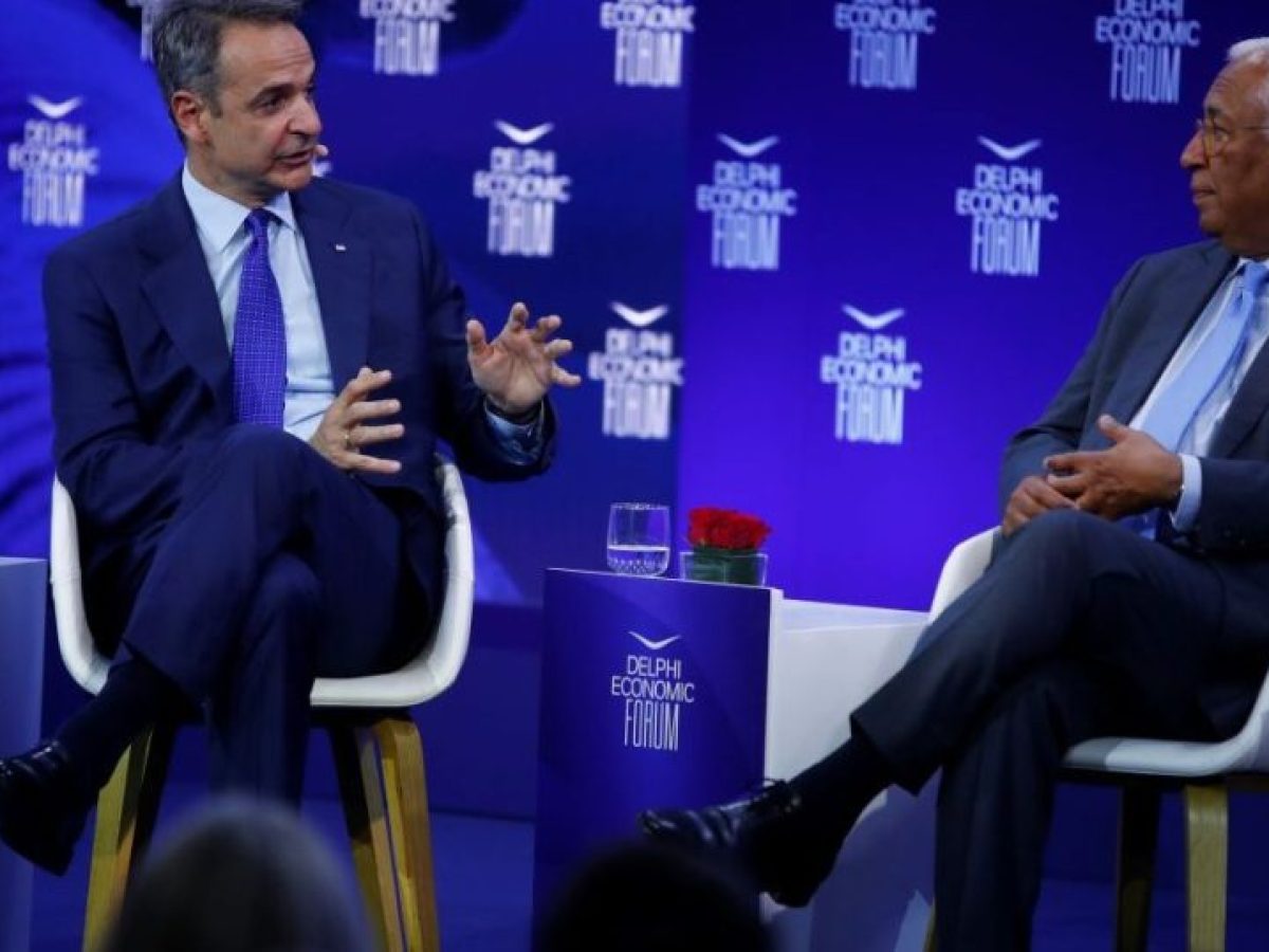 «Να έχουμε plan b σε περίπτωση που η κρίση επεκταθεί»: Η συζήτηση Μητσοτάκη – Κόστα στο Φόρουμ των Δελφών