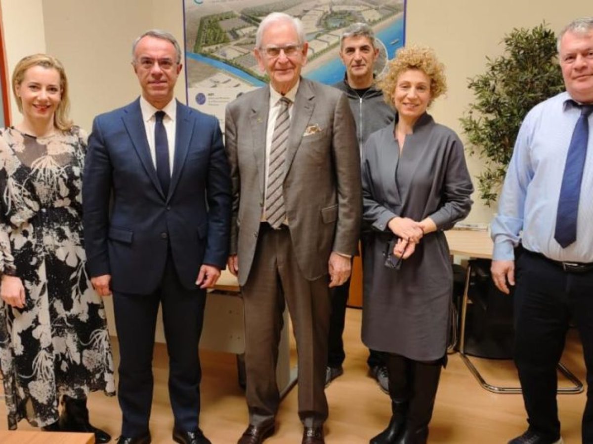 Ο Χρήστος Σταϊκούρας και το τεχνολογικό πάρκο Θεσσαλονίκης