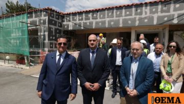 Ο Άδωνις Γεωργιάδης επιθεώρησε τα έργα στο Κέντρο Υγείας Μεγαλόπολης και στο νοσοκομείο Τρίπολης