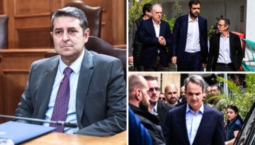 Ώρες αγωνίας για τον Γιώργο Μυλωνάκη που υποβλήθηκε με επιτυχία σε εμβολισμό ανευρύσματος στον εγκέφαλο – Πλήθος κυβερνητ