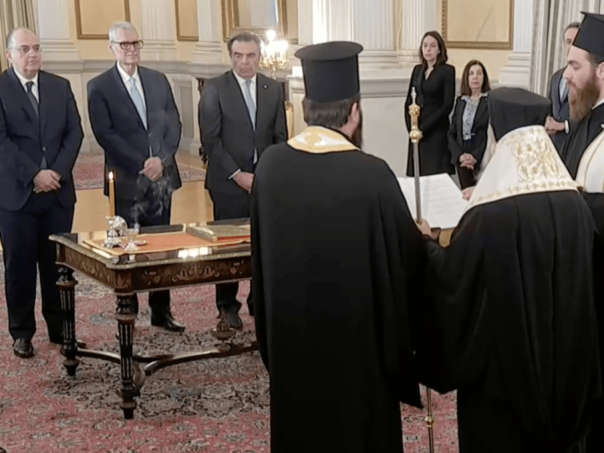 Ορκίστηκαν τα νέα μέλη της κυβέρνησης – Σχοινάς, Τουρνάς και Λαζαρίδης