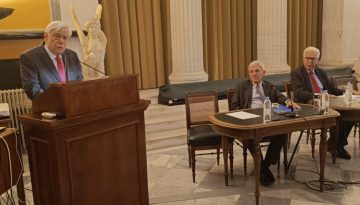 Παυλόπουλος: Η καίρια σημασία της Κοινής Εξωτερικής Πολιτικής και της Πολιτικής Ασφάλειας για την εδραίωση της Ευρωπαϊκής