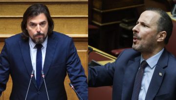 Σύγκρουση Χήτα με Παππά στη Βουλή: «Πετάξτε έξω τον ανάγωγο ή αν δεν μπορείτε να ακούσετε, βουλώστε το»
