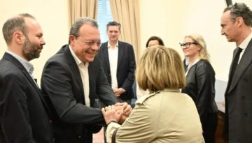 Συνάντηση Φάμελλου με την Επιτροπή παρακολούθησης των υποχρεώσεων των κρατών μελών προς το Συμβούλιο της Ευρώπης
