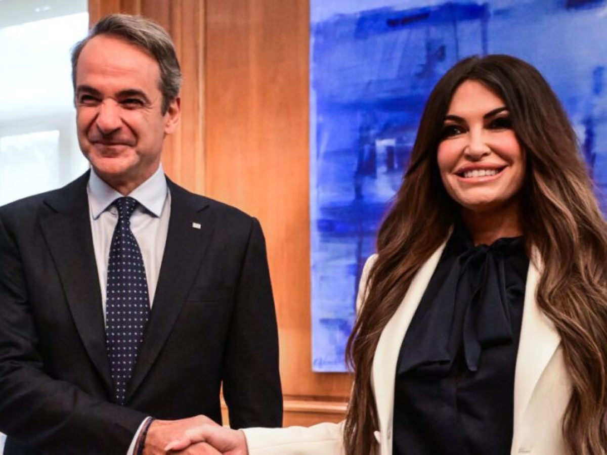 Συνάντηση Κυριάκου Μητσοτάκη – Κίμπερλι Γκιλφόιλ στο Μέγαρο Μαξίμου