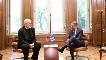 Συνάντηση Μητσοτάκη Ράμα: Έχουμε ευκαιρία να λύσουμε εκκρεμή ζητήματα,να ολοκληρώσουμε ότι έχουμε συμφωνήσει