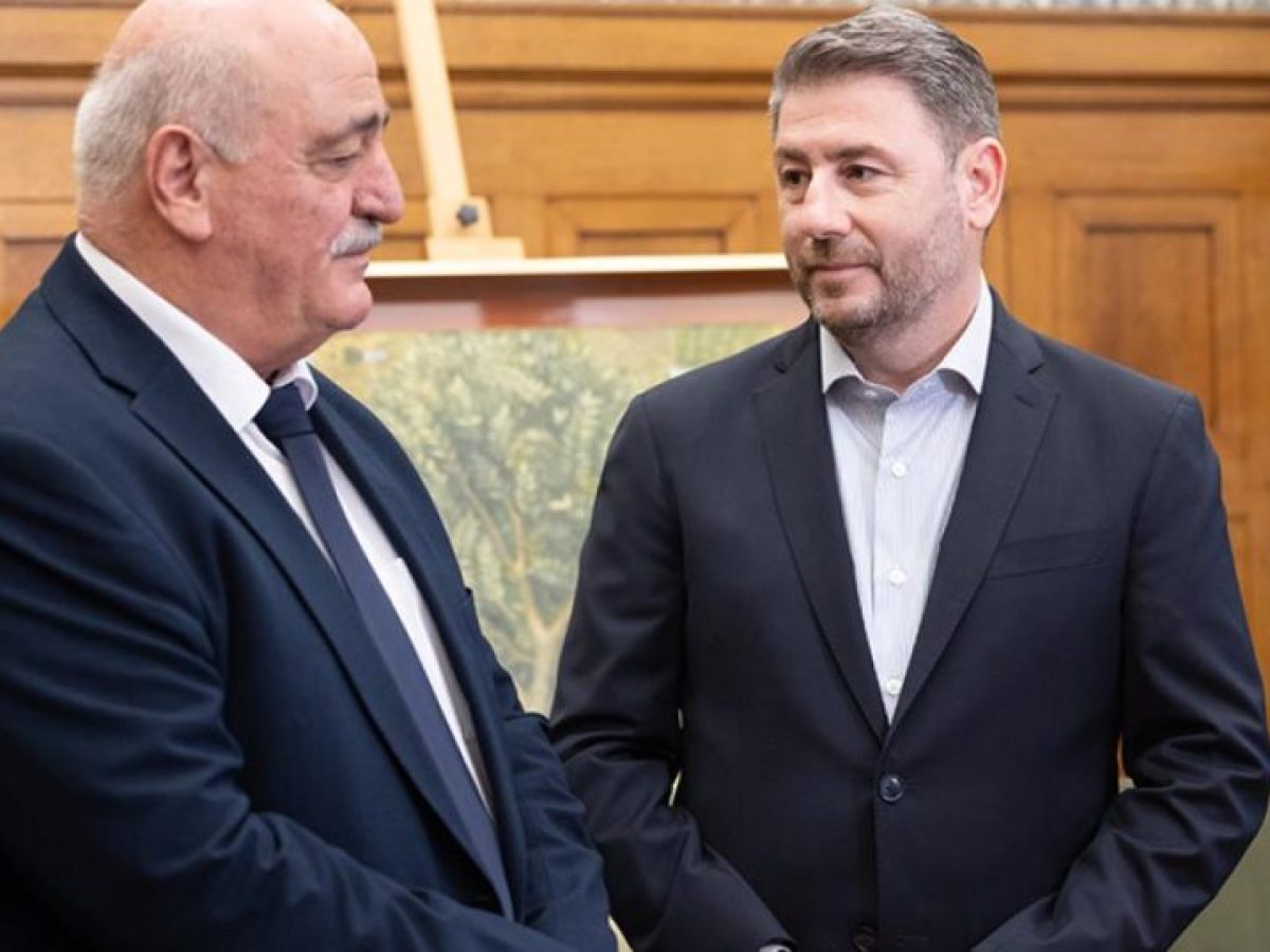 Συνάντηση Ανδρουλάκη με τον Πρόεδρο της ΕΔΕΚ