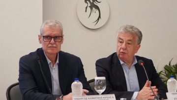 Σύσκεψη στη Κρήτη παρουσία του Υπουργού Κλιματικής Κρίσης και Πολιτικής Προστασίας Ευάγγελου Τουρνά
