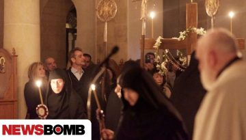 Στα Χανιά παρακολούθησε την Περιφορά του Επιταφίου ο πρωθυπουργός