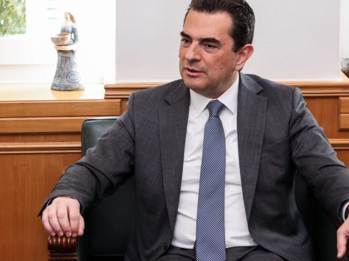 Στην έξοδο από τη θέση του Γραμματέα της ΝΔ ο Κ. Σκρέκας