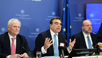 Τέσσερις άξονες στήριξης προς τους πληγέντες από τον αφθώδη πυρετό στη Λέσβο ανακοίνωσε ο Σχοινάς