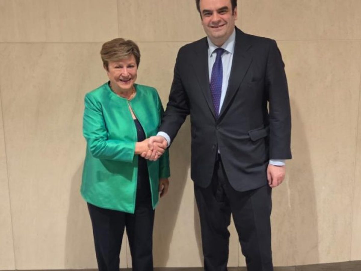 Τι συζήτησε ο Κυριάκος Πιερρακάκης με τη Γενική Διευθύντρια του ΔΝΤ στην Ουάσιγκτον