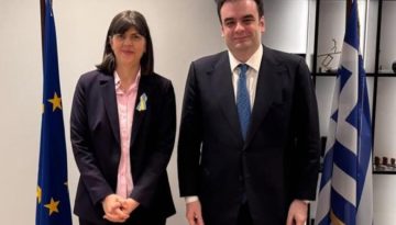 Τι συζήτησε ο Κυριάκος Πιερρακάκης με την Λάουρα Κοβέσι