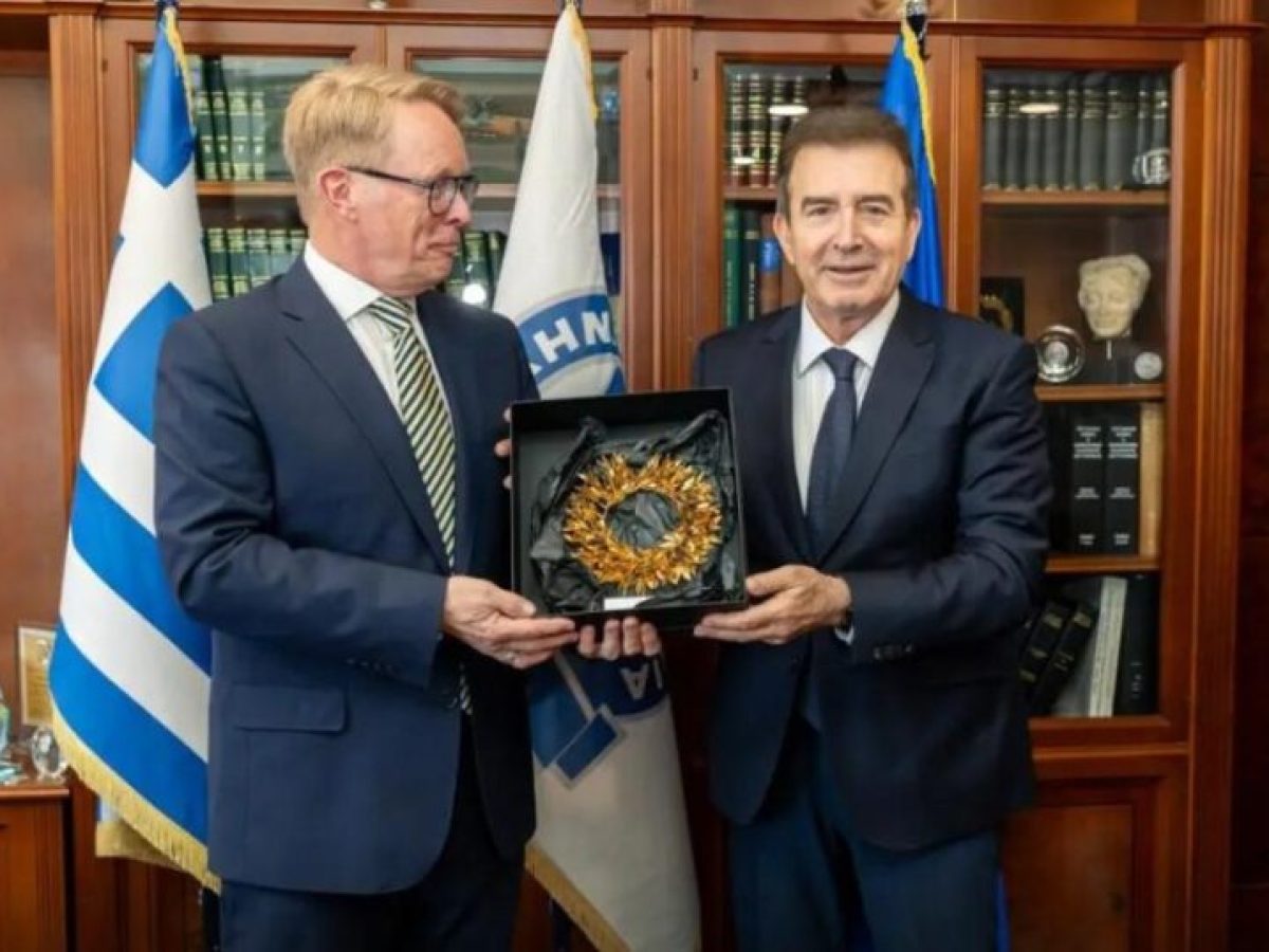 Τι συζήτησε ο Μιχάλης Χρυσοχοΐδης με τον εκτελεστικό διευθυντή της Frontex