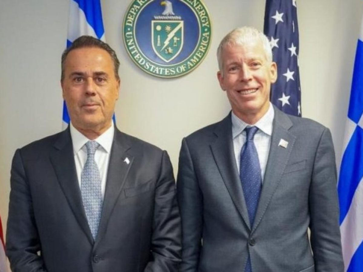 Τι συζήτησε ο Παπασταύρου με τον Αμερικανό υπουργό Ενέργειας