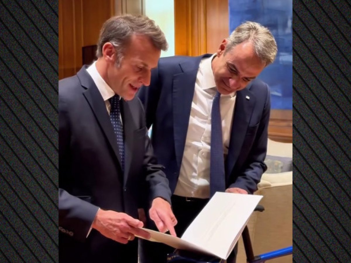 Το βίντεο του Μητσοτάκη από την επίσκεψη Μακρόν: Ελλάδα και Γαλλία πιο κοντά από ποτέ