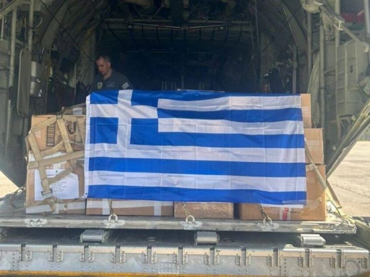 Ανθρωπιστική βοήθεια στον Λίβανο από τις ελληνικές Ένοπλες Δυνάμεις