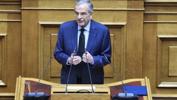 Αντώνης Σαμαράς: «Συνώνυμη της διαφθοράς η κυβέρνηση Μητσοτάκη»