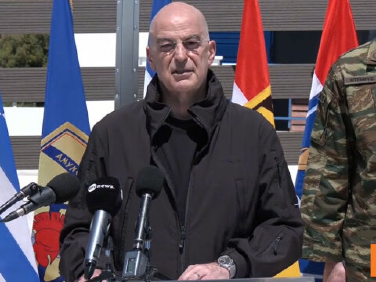 Αυστηρό μήνυμα Δένδια για το ουκρανικό drone: «Μας οφείλονται σαφείς εξηγήσεις, έθεσε σε κίνδυνο την ασφάλεια της ναυσιπλ