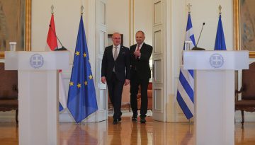 Αυστηρό μήνυμα Γεραπετρίτη: Η Ελλάδα θα μεριμνήσει ώστε η Μεσόγειος να παραμείνει ανέπαφη από πολεμικές επιχειρήσεις