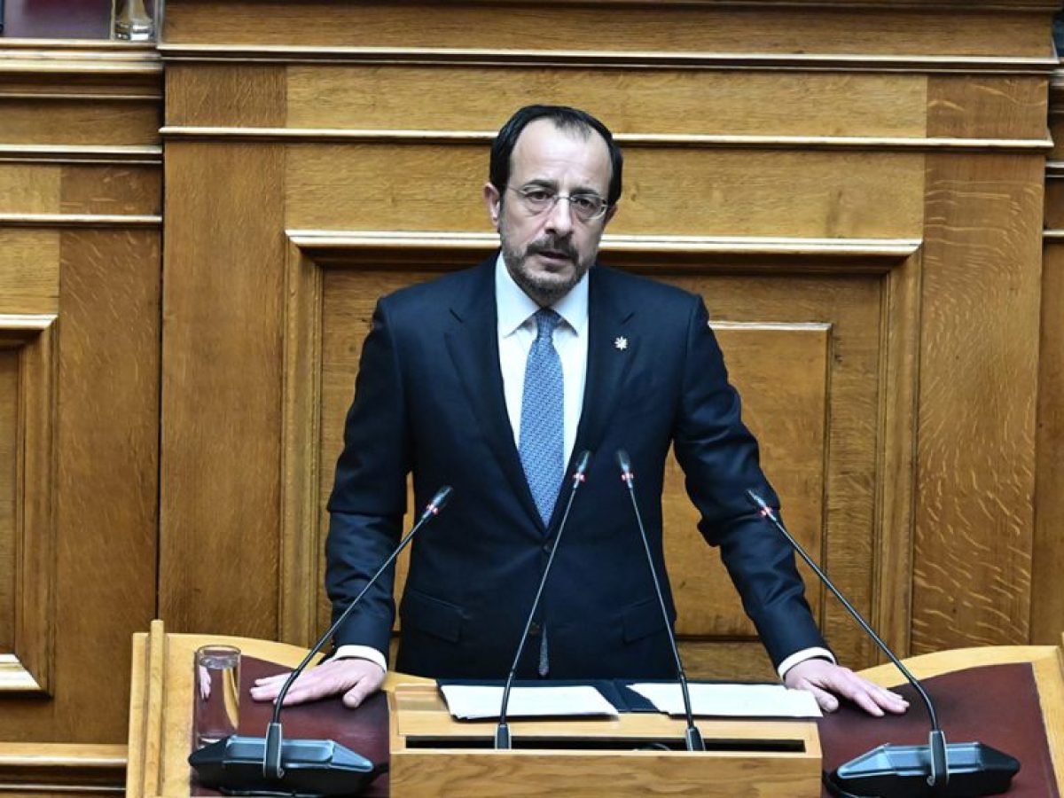 Χριστοδουλίδης: «Δεν θα δεχτούμε ποτέ τη λύση των δύο κρατών»